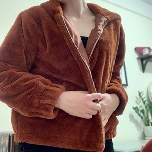 Fuzzy jacket